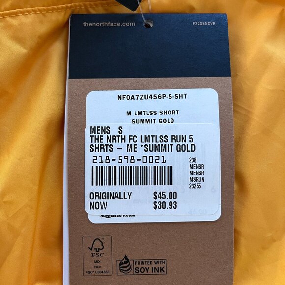The North Face  Limitless Run 5" Shorts - Men's S - Picture 6 of 6
